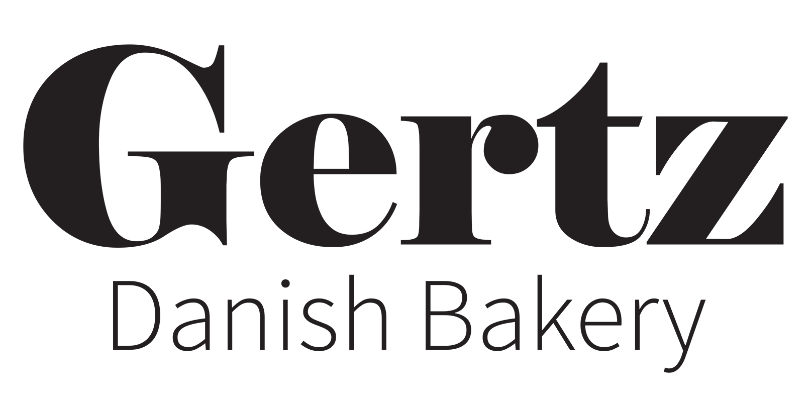 Gertz Danish Bakery Nyborg logo