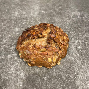 Maltet græskarbollebolle